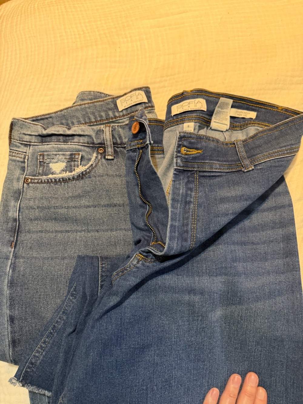 sofia by sofia vergara Women's Blue Denim Jeans.  2 PAIR!!! ❤️